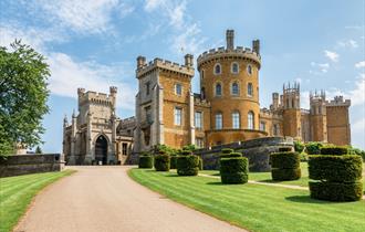 Belvoir Castle and gardens