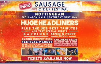 Sausage & Cider Festival artwork graphic