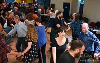 The Big Moose Ceilidh at the Gunthorpe Village Hall.