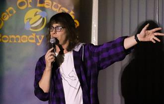 James Beckett - Stutter Island comedy show at Nottingham Comedy Festival
