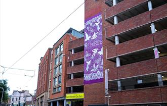Lace Market Street Mural | Visit Nottinghamshire