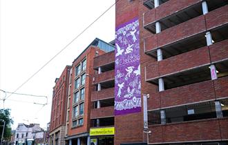 Lace Market Street Mural | Visit Nottinghamshire