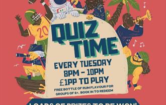 Quiz Time at Revolucion de Cuba