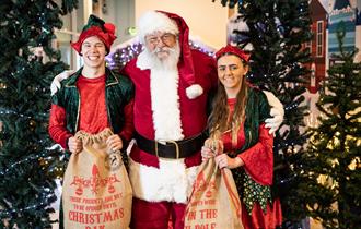 Santa's Grotto at the National Ice Centre
