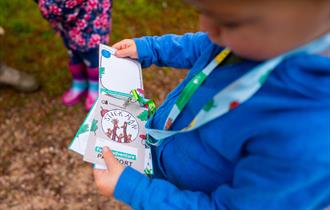 The Stick Man trail at Sherwood Pines
