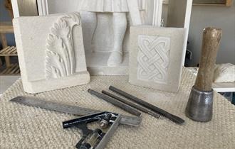 STONE CARVING WORKSHOP with Alan Micklethwaite