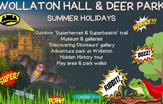 Summer at Wollaton Park event poster