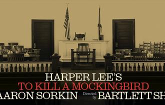 Image shows empty US courtroom
