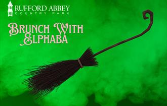 Brunch with Elphaba at Rufford Abbey Country Park
