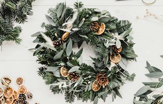 Christmas Wreath Workshop at The Anchor