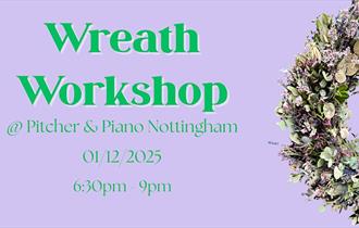 Christmas Wreath Making Workshop with Lavender Buds 2025
