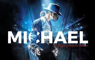 Photo of Michael on stage