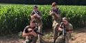 Laser Tag in the Maze