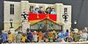 Yarn scene of VE Day at Buckingham Palace