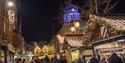 Nottingham Christmas - Lit up stalls