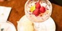 prosecco and raspberry posset 2023