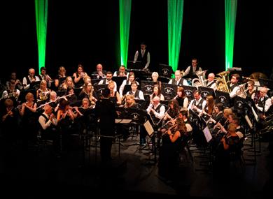 Photo of the Proms orchestra