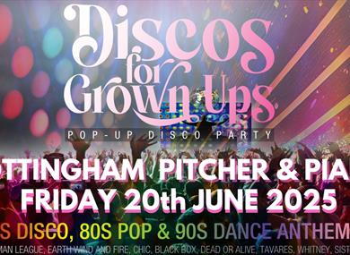 Nottingham Discos for Grown ups - The Church Pitcher & Piano
