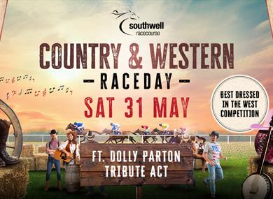 Country and Western Raceday at Southwell Racecourse 2025
