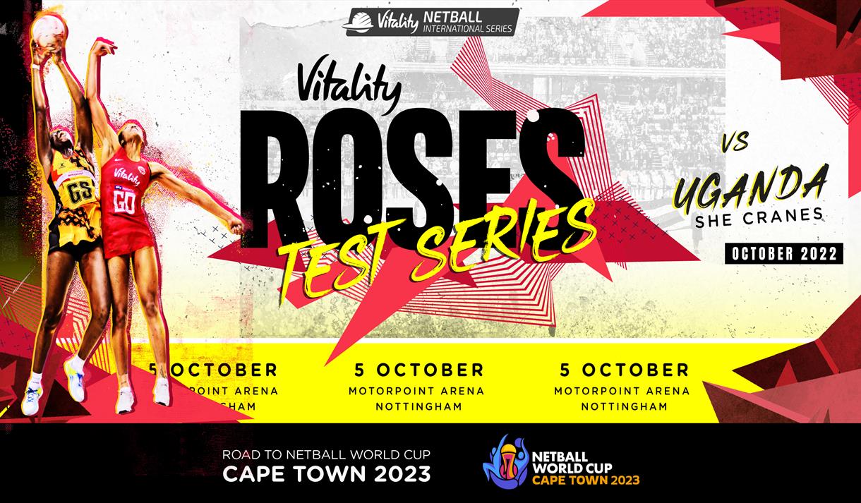 Vitality Roses vs Uganda She Cranes Test Series