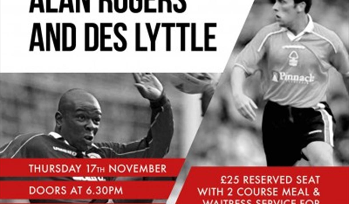 An evening with Alan Roger and Des Lyttle at The Southbank Bar West Bridgford