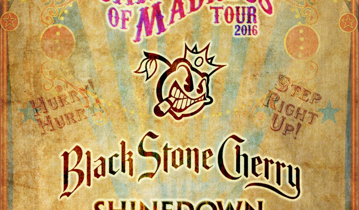 Black Stone Cherry, Shinedown and Halestorm - The Carnival of Madness