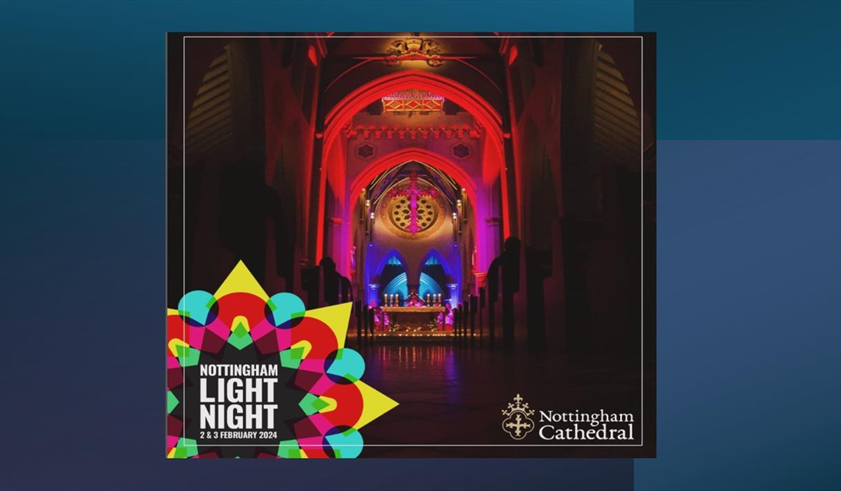 Nottingham Cathedral Light Night 2024