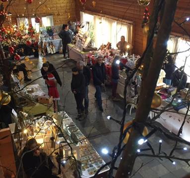 Christmas market at Patchings, Christmas crafts