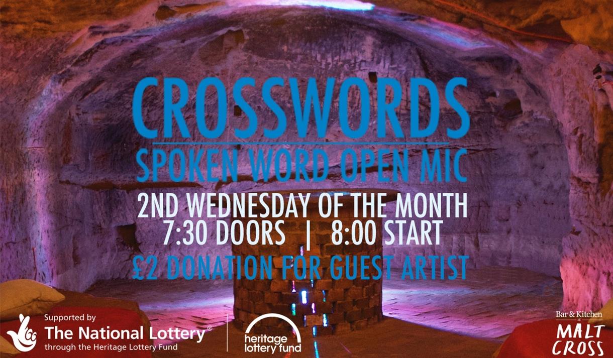 Crosswords Poetry at The Malt Cross | Visit Nottinghamshire