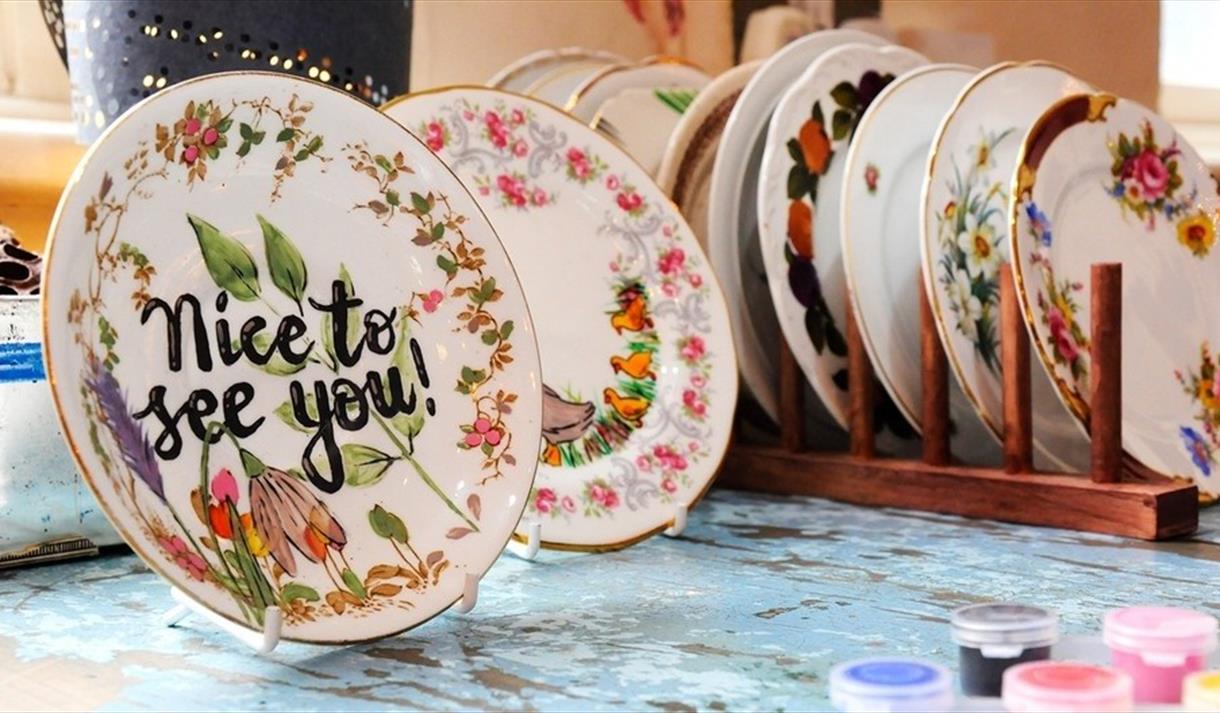 Craft of the Month: Plate Painting