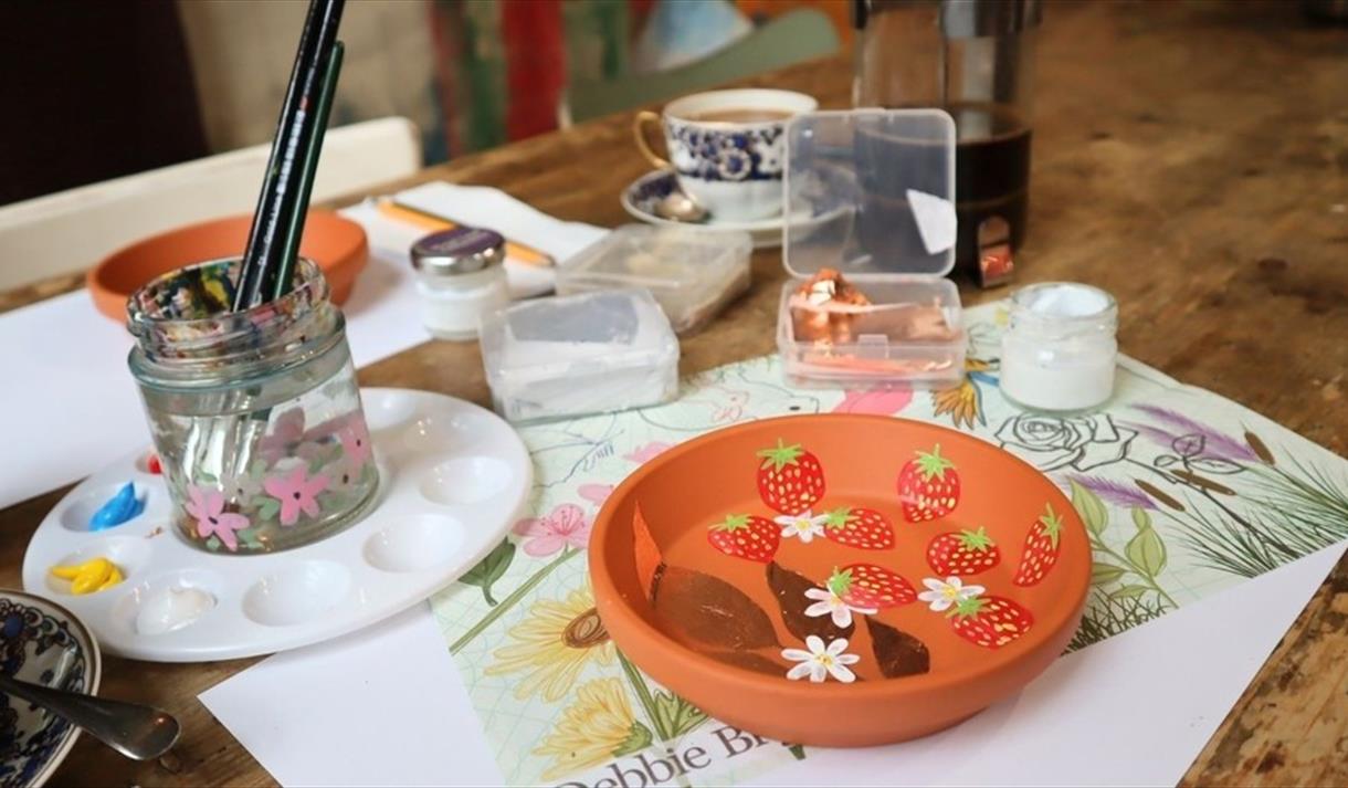 Craft of the Month: Pot Painting