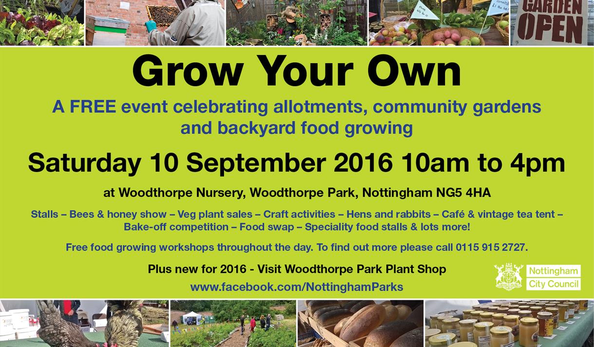 Grow Your Own & The Scrumptious Sherwood Bake Off
