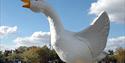 Goosey, the Goose Fair goose | Visit Nottinghamshire | Image by Alan Lodge