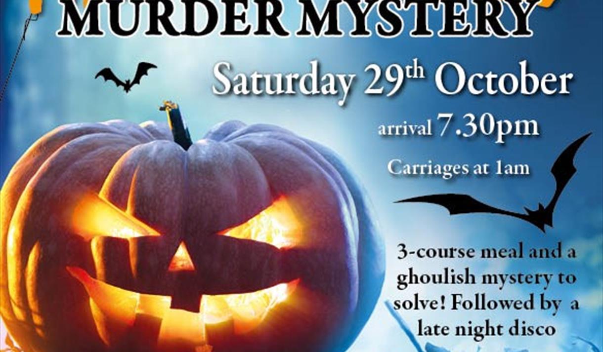 Halloween Murder Mystery Themed Night at Clumber Park Hotel and Spa