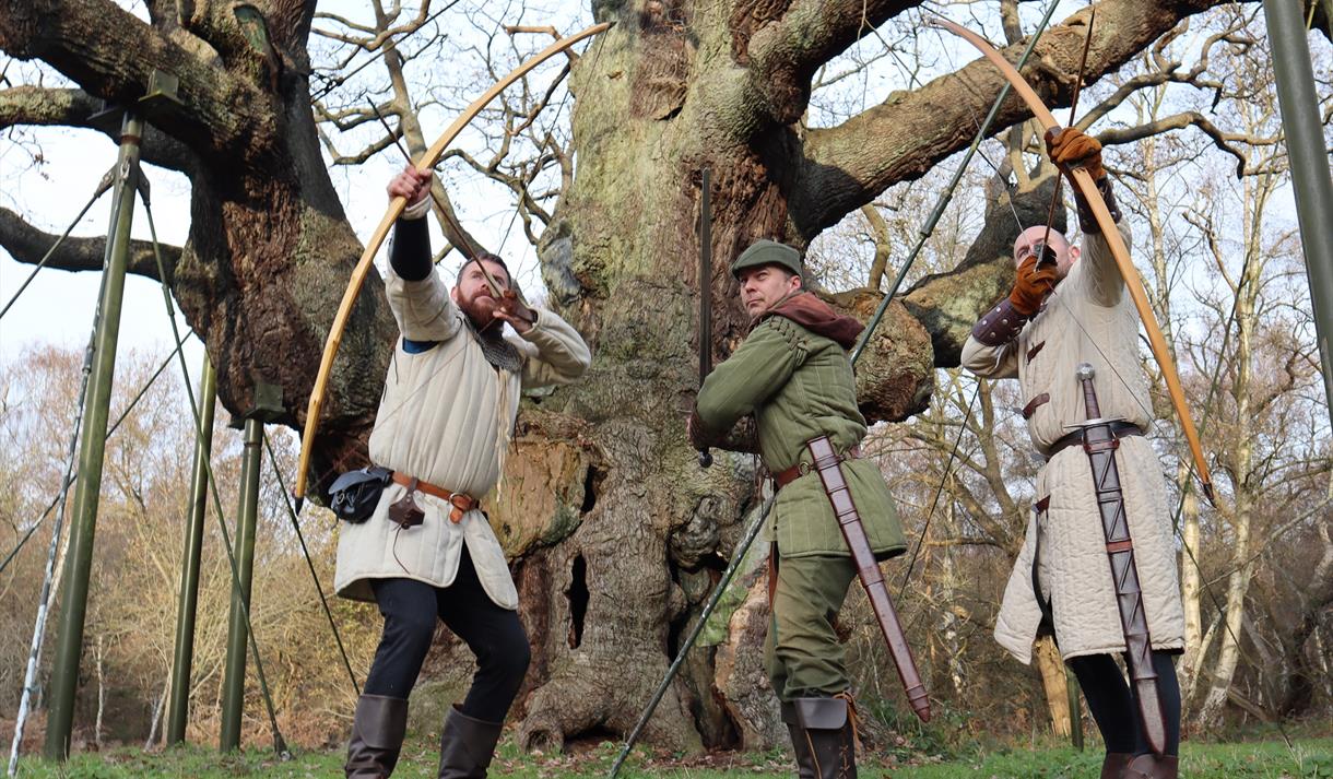 Medieval Longbow Demonstrations with The Sherwood Outlaws
