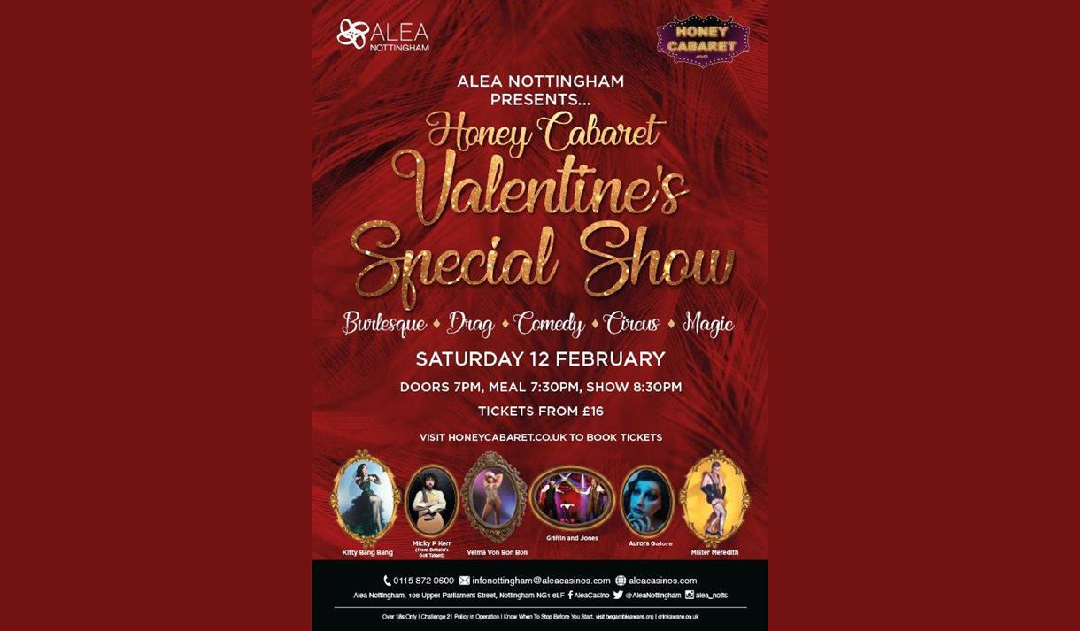 Honey Cabaret Valentine's Special Show