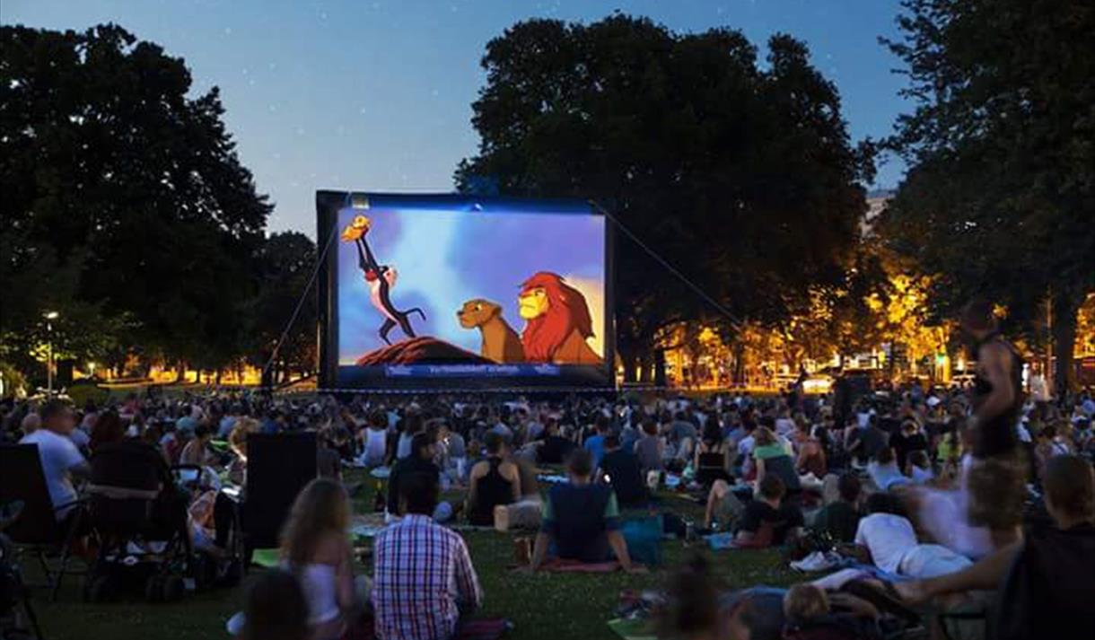 Outdoor Cinema image of Lion King screening