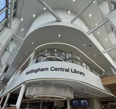 Nottingham Central Library Tour
