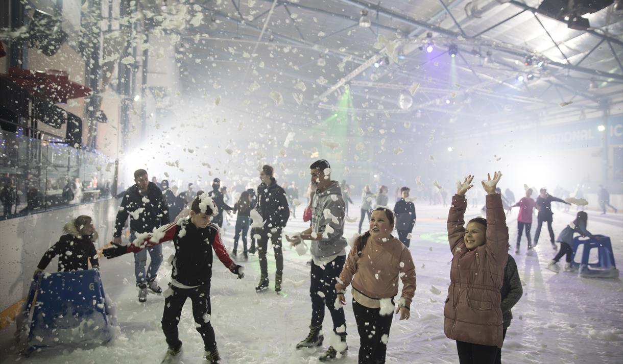 Club Night - Festive Foam Ice Skating Party

