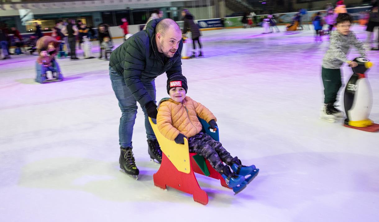 Themed Parent & Tots Skate at National Ice Centre