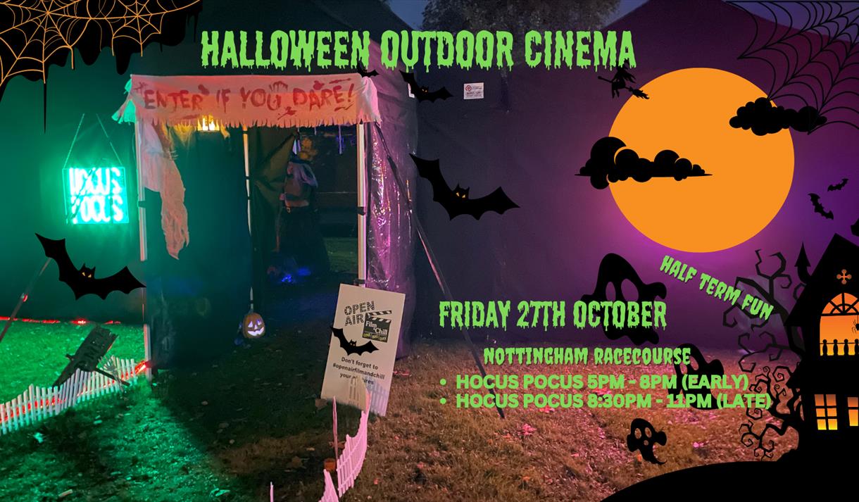 Halloween Outdoor Cinema at Nottingham Racecourse