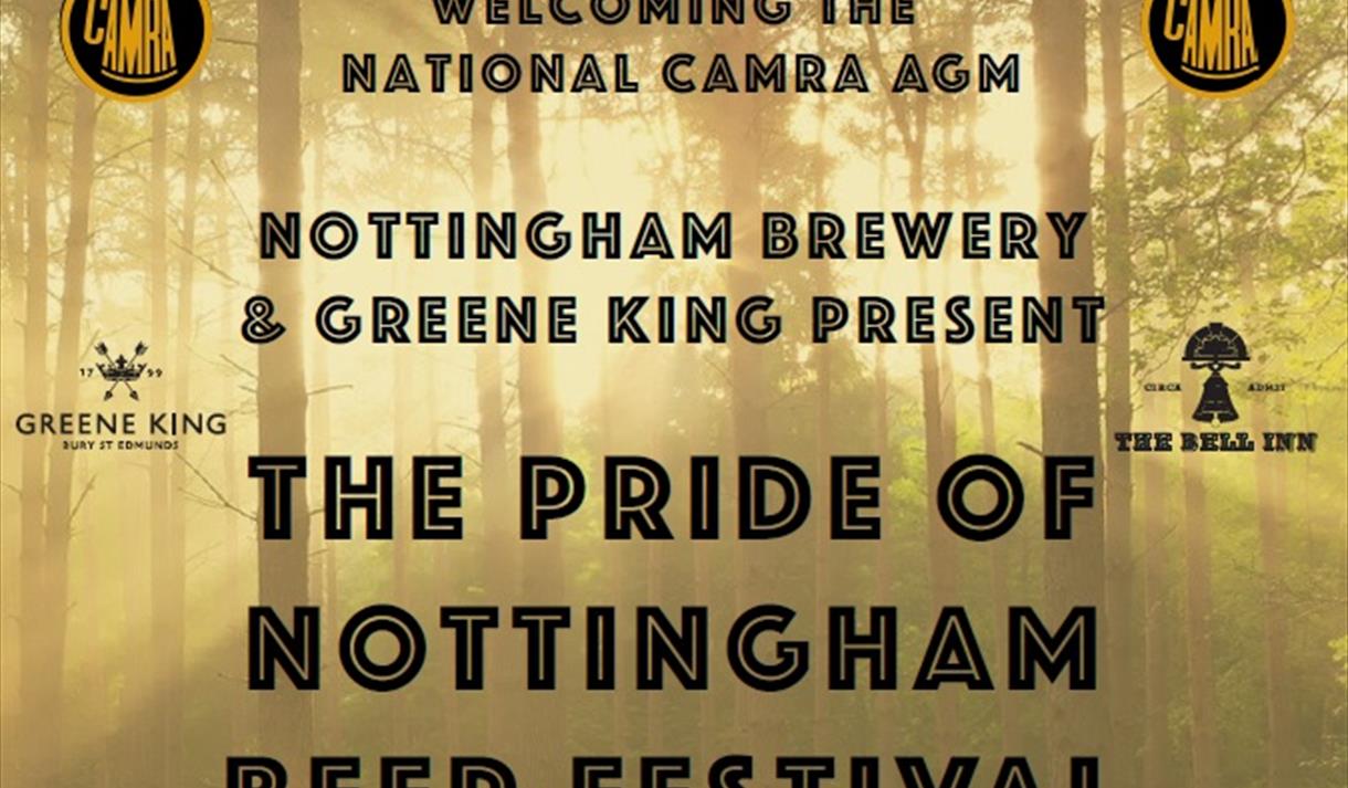The pride of Nottingham Beer Festival