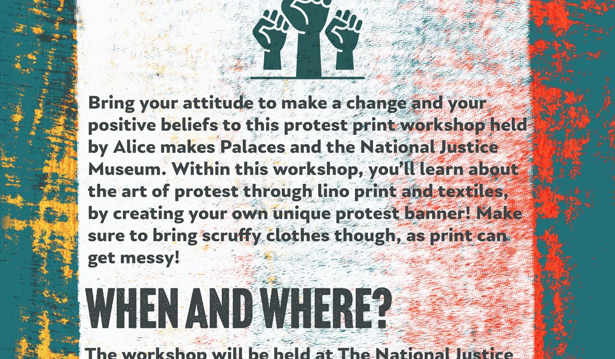 Lino-print Protest Workshop

