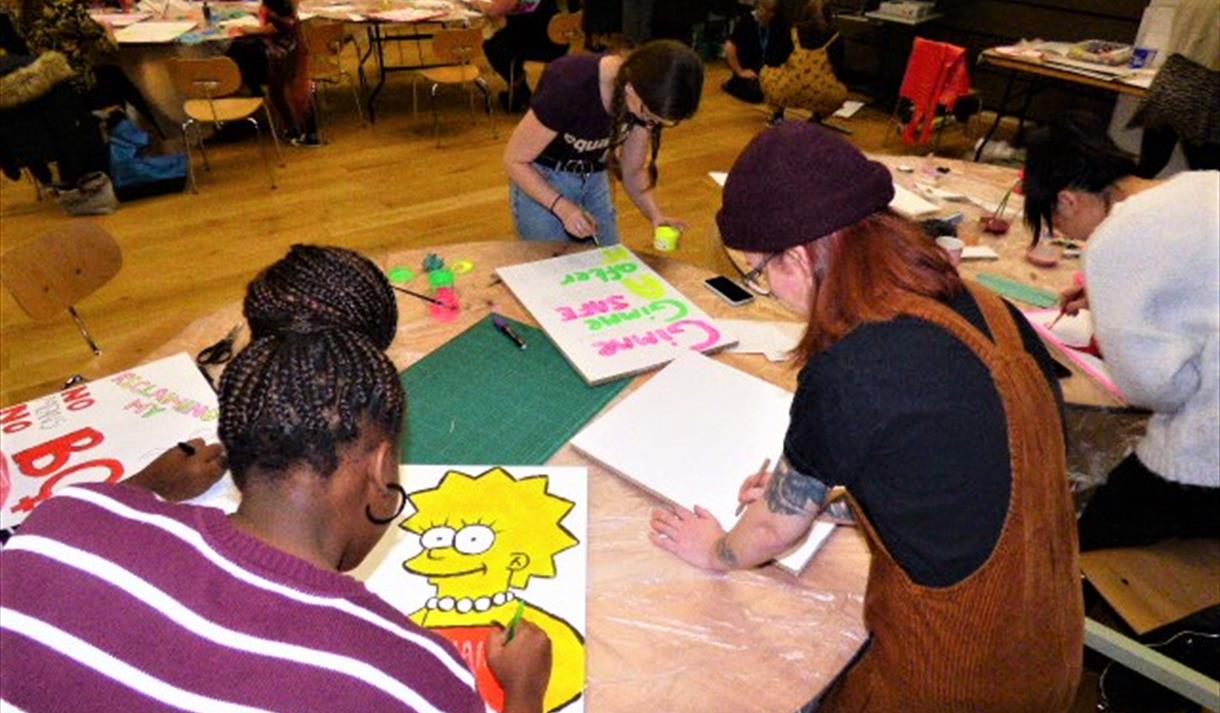 Protest Placards Workshop: Reclaim The Night
