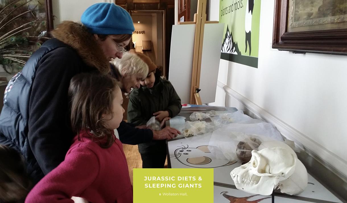 Jurassic Diets & Sleeping Giants Event at Wollaton Hall