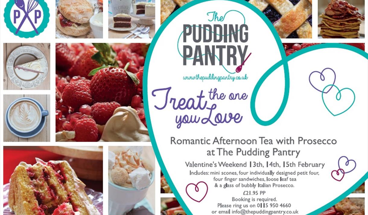 Romantic Afternoon Tea at The Pudding Pantry