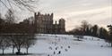Wollaton Hall in the snow