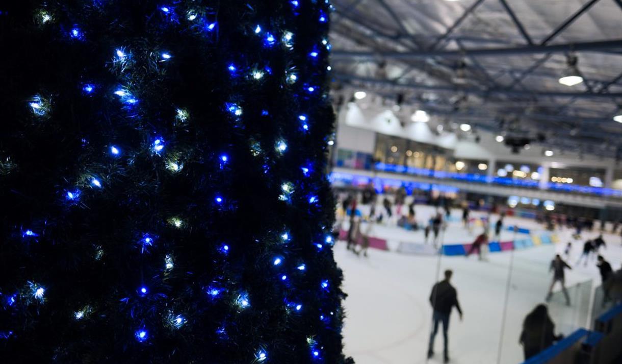 Christmas Light Switch On at the National Ice Centre

