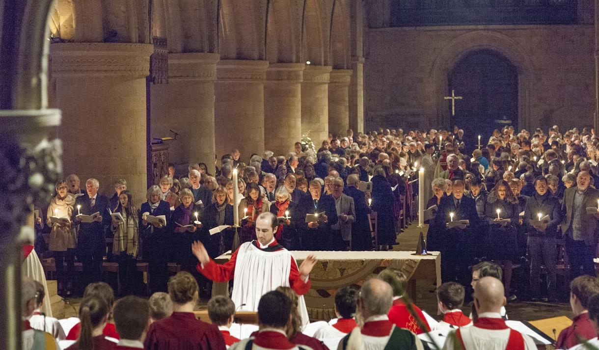 The Cathedral Carol Services at Southwell Minster