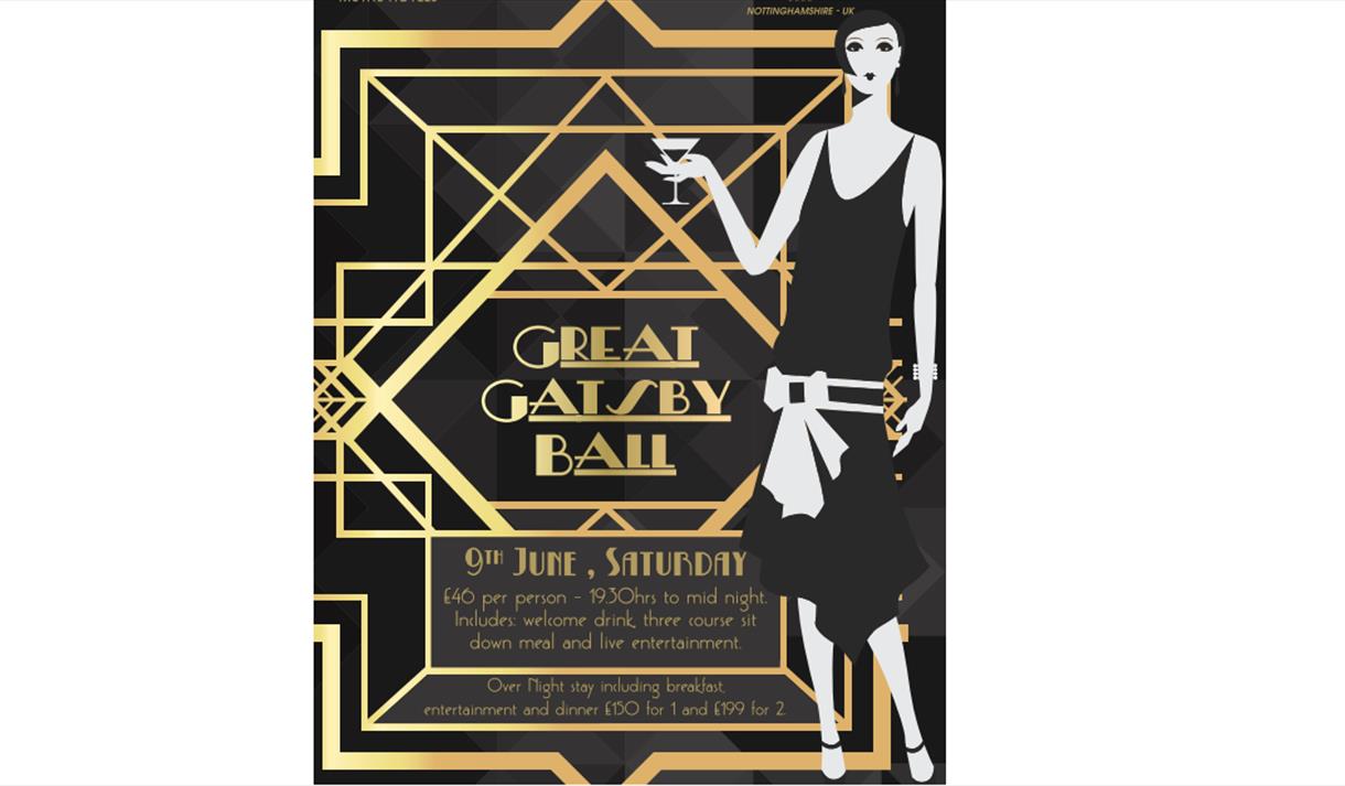 Great Gatsby Ball at Muthu Clumber Park Hotel